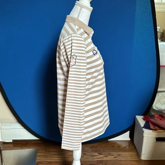 Louis Castel L/S women’s polo size M - Picture 3 of 12